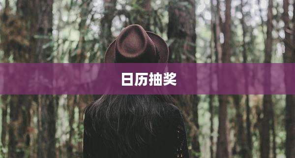 日历抽奖