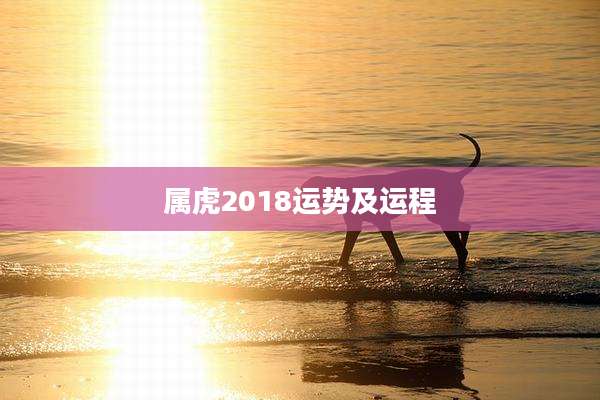 属虎2018运势及运程