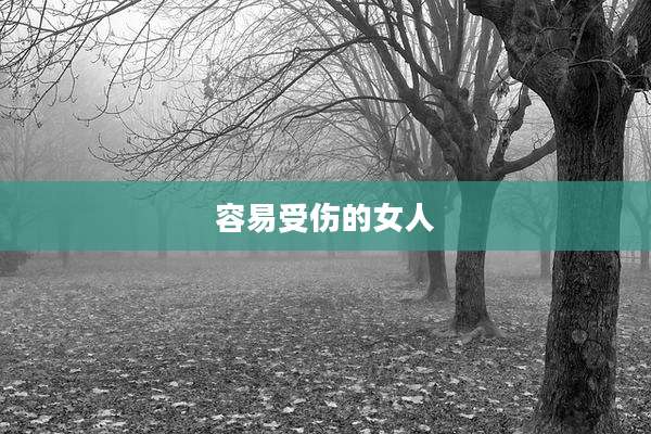 容易受伤的女人