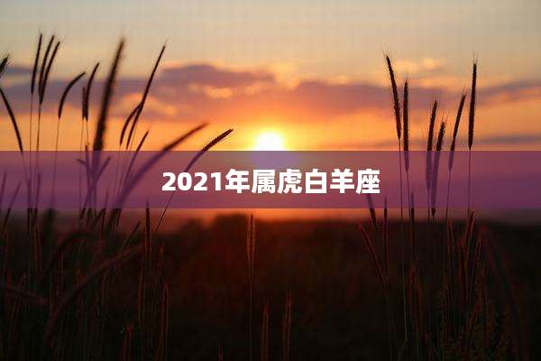 2021年属虎白羊座