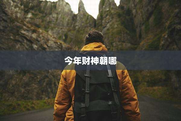 今年财神朝哪