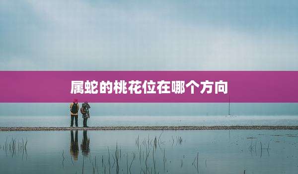 属蛇的桃花位在哪个方向