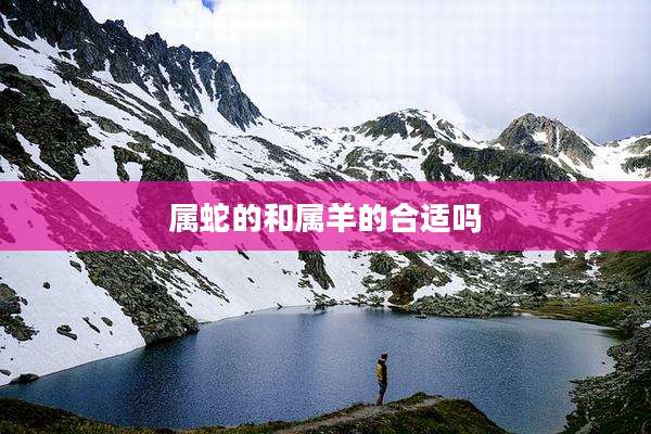 属蛇的和属羊的合适吗