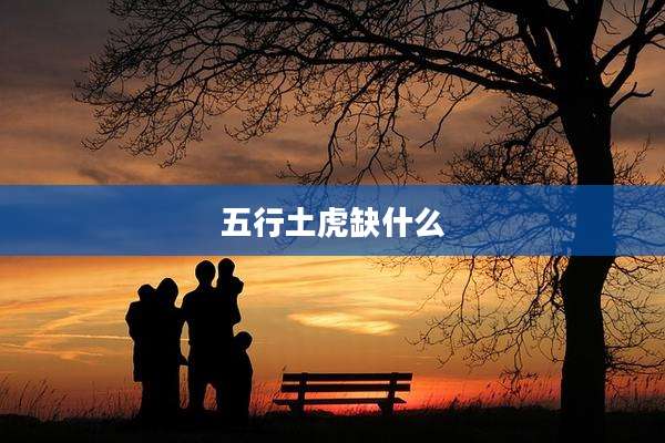 五行土虎缺什么