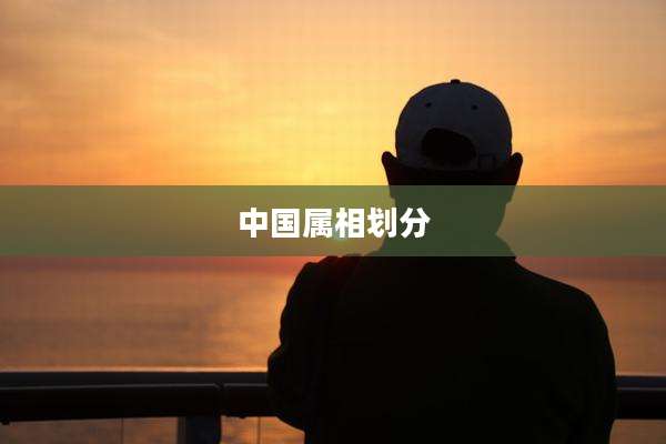 中国属相划分