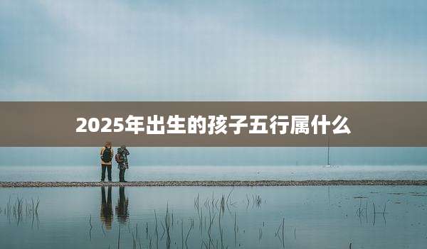 2025年出生的孩子五行属什么