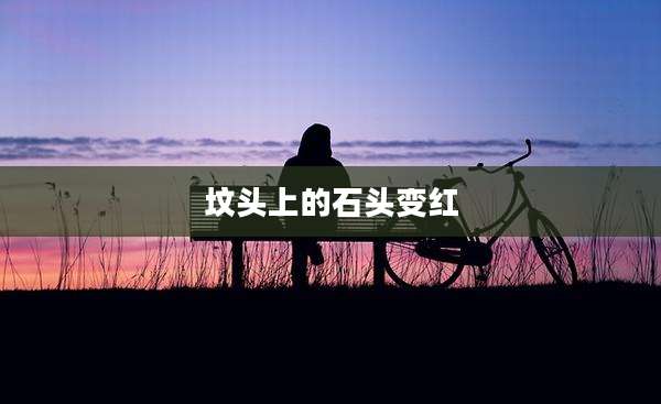 坟头上的石头变红