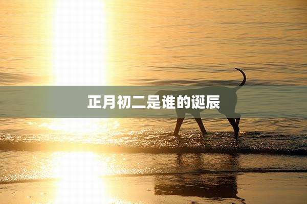 正月初二是谁的诞辰