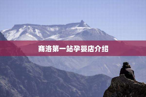 商洛第一站孕婴店介绍