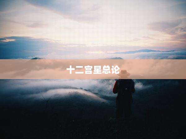 十二宫星总论