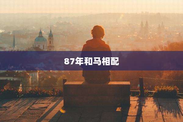 87年和马相配
