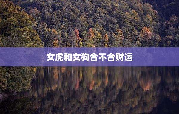 女虎和女狗合不合财运