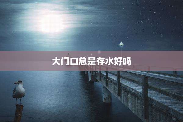 大门口总是存水好吗