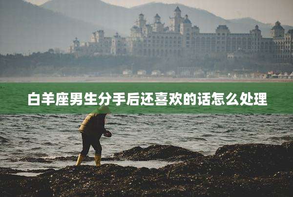 白羊座男生分手后还喜欢的话怎么处理