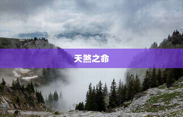天煞之命