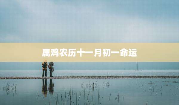 属鸡农历十一月初一命运