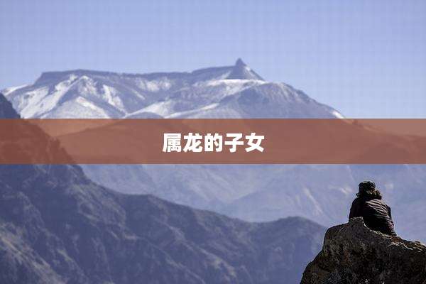 属龙的子女