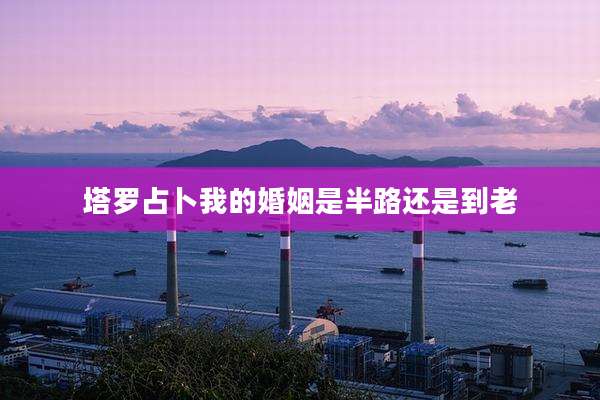 塔罗占卜我的婚姻是半路还是到老