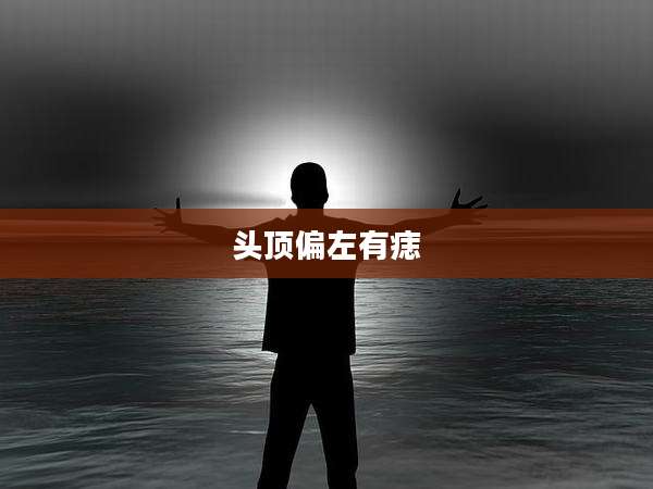头顶偏左有痣