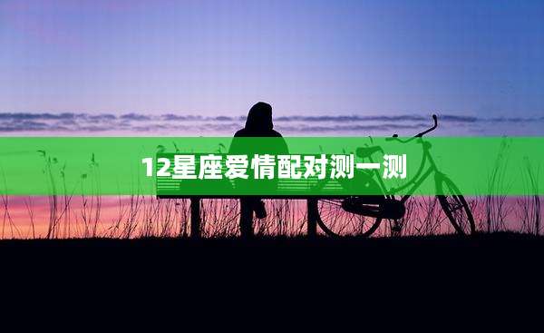 12星座爱情配对测一测