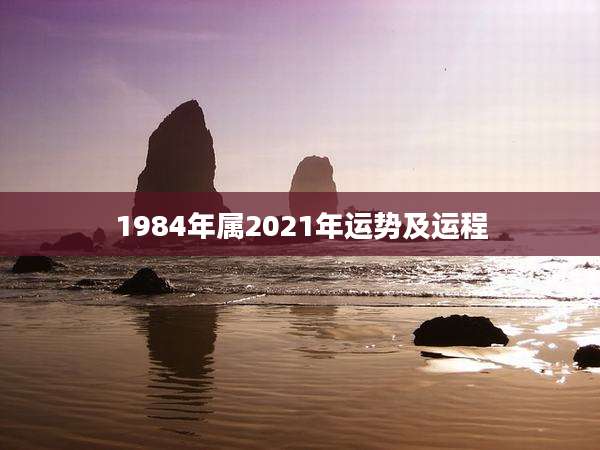 1984年属2021年运势及运程