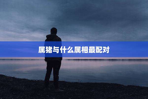 属猪与什么属相最配对
