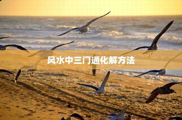 风水中三门通化解方法
