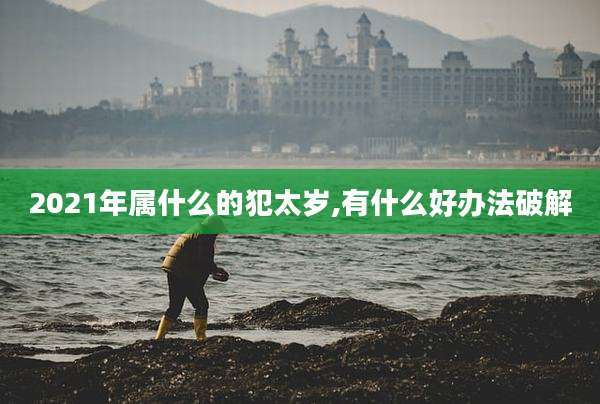 2021年属什么的犯太岁,有什么好办法破解