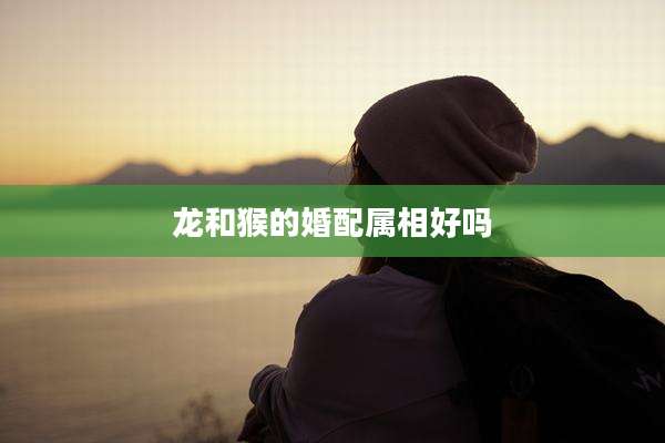 龙和猴的婚配属相好吗
