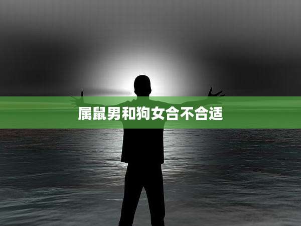 属鼠男和狗女合不合适