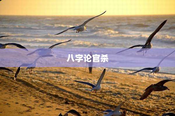 八字论官杀