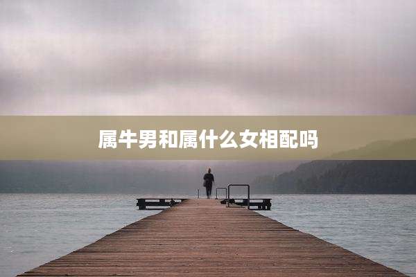 属牛男和属什么女相配吗