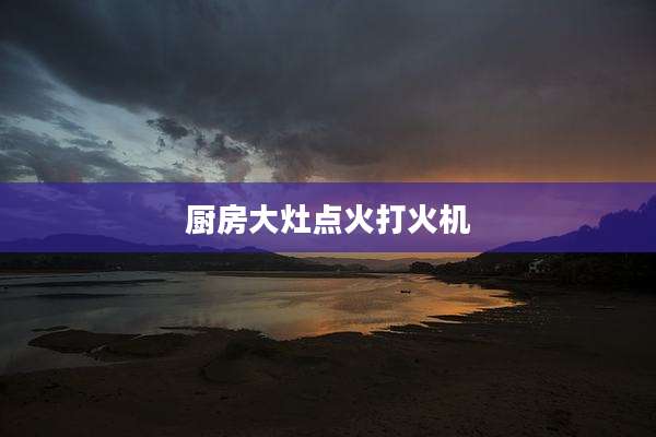 厨房大灶点火打火机