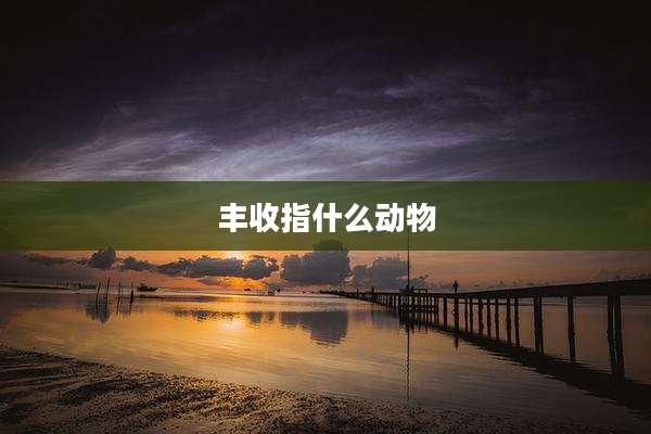 丰收指什么动物