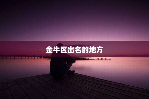 金牛区出名的地方