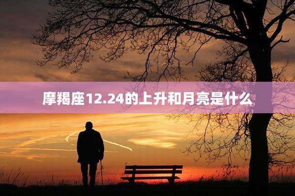 摩羯座12.24的上升和月亮是什么