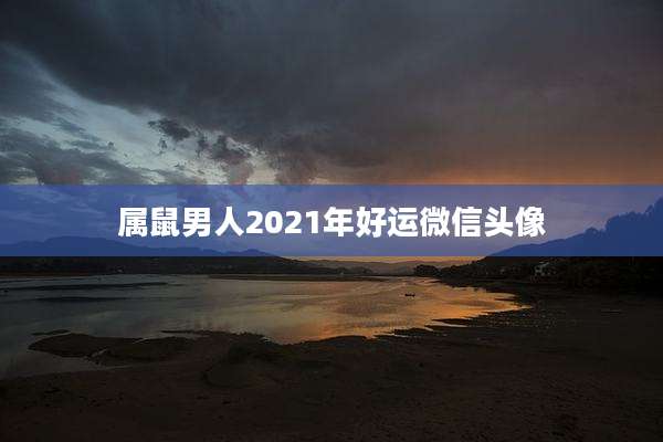 属鼠男人2021年好运微信头像