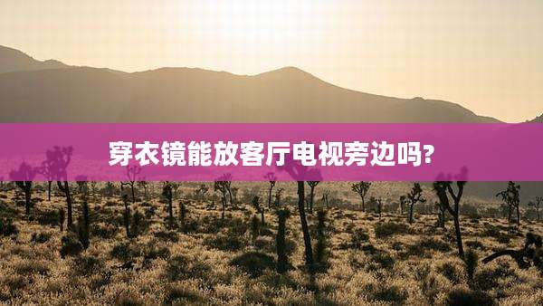 穿衣镜能放客厅电视旁边吗?