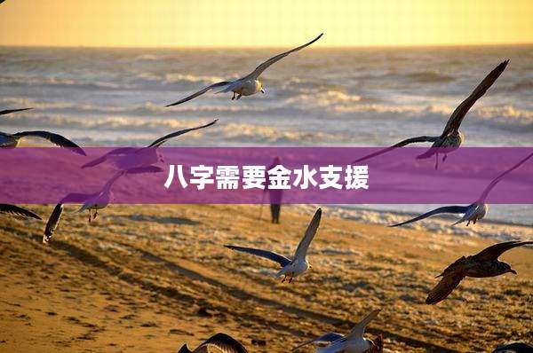 八字需要金水支援