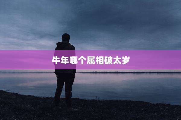 牛年哪个属相破太岁