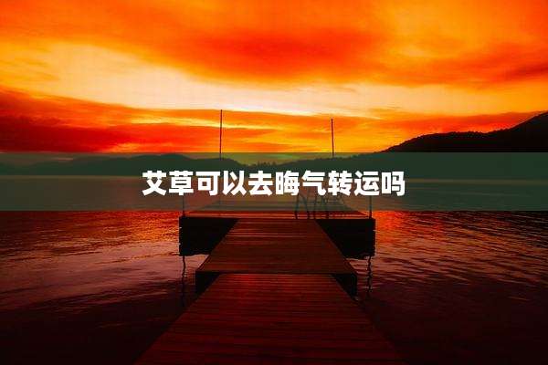 艾草可以去晦气转运吗