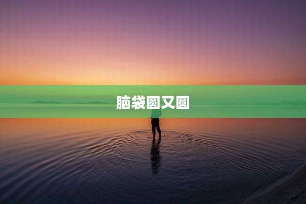 脑袋圆又圆
