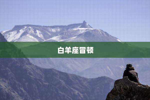 白羊座冒顿