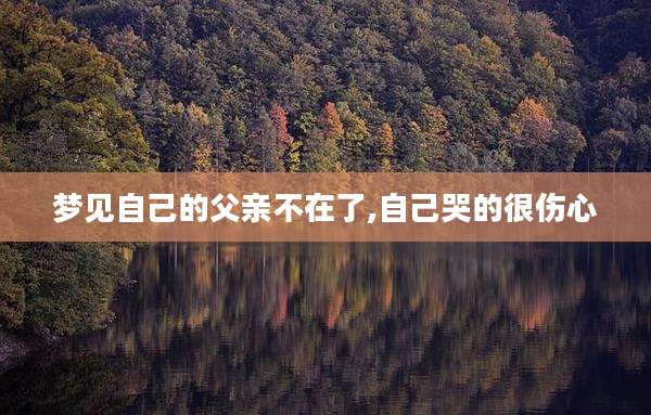 梦见自己的父亲不在了,自己哭的很伤心