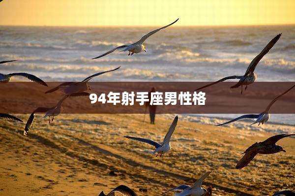 94年射手座男性格