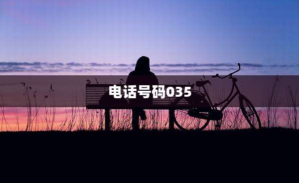 电话号码035