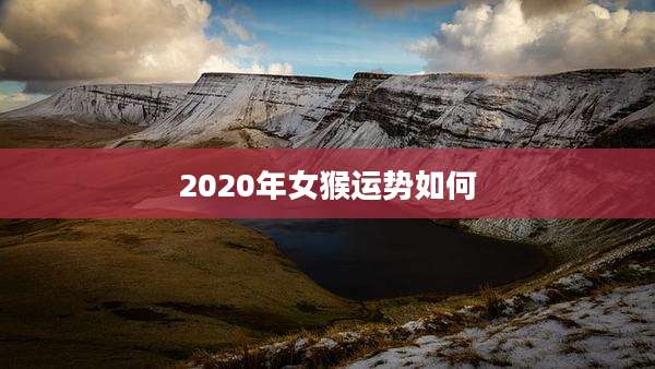2020年女猴运势如何