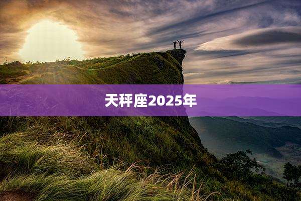天秤座2025年