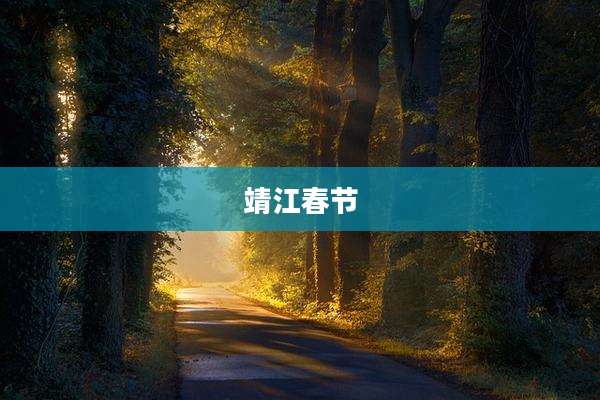 靖江春节