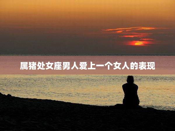 属猪处女座男人爱上一个女人的表现